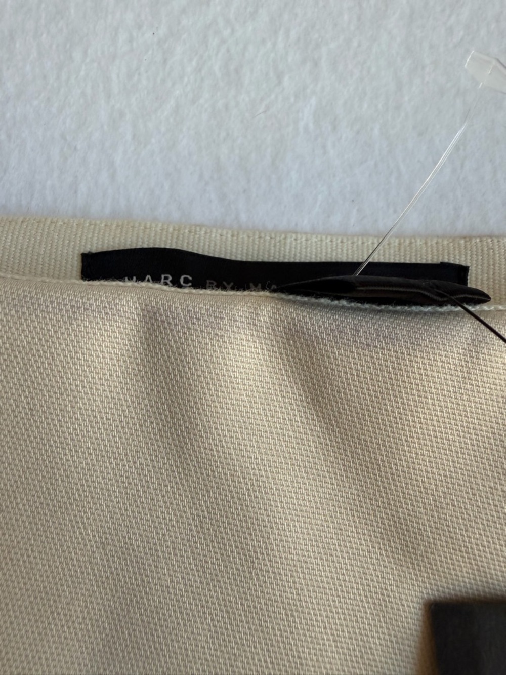 Marc by Marc Jacobs NWT Fold Front Mini Skirt Size 4 Talc $478 Retail - Picture 12 of 15
